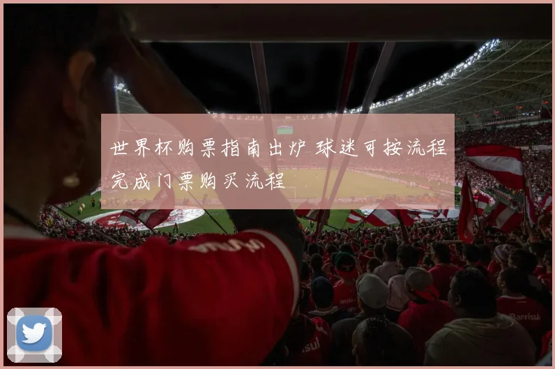 世界杯购票指南出炉 球迷可按流程完成门票购买流程